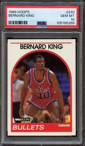 1989 Hoops Bernard King #240 - HOF Registry - PSA 10 GEM MINT