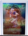 JOSH ALLEN 2025 TOPPS LEVIATHANS #L-2 CASE HIT SSP BUFFALO BILLS REFRACTOR Q4244