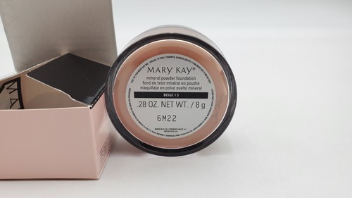 Mary Kay Mineral Powder Foundation - Beige 1.5 .28oz. (040989) New - Picture 3 of 7