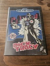 Dick Tracy (Sega Genesis, 1990) Authentic Complete CIB
