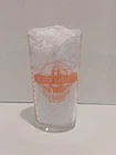 VINTAGE GOLDEN GUERNSEY MILK PRODUCTS ORANGE MEASURING GLASS 4 SIDED