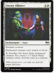 Uneasy Alliance #28/343 Teenage Mutant Ninja Turtles TMT MTG Common