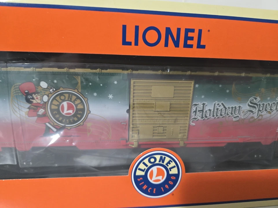 Lionel O Guage Christmas Music Boxcar Plays 12 Carols New Sweet - Image 2 of 4
