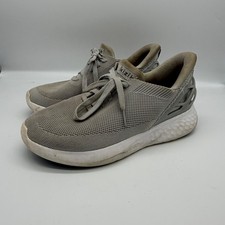 Kizik Athens Grey HandsFree Slip On Sneakers Mens 6 Wide Womens 7.5 Wide