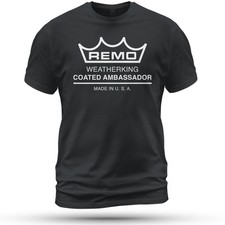 Remo Drums System Logo T-Shirt Size S-5XL Made in USA