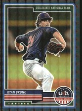 2023 USA Baseball Stars and Stripes Black Finite #63 Ryan Bruno 1/1