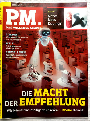 P.M. Das Wissensmagazin 06/2026: KI steuert Konsum, Doping, Pottwale, Schäume