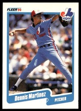 1990 Fleer Dennis Martinez Montreal Expos #354