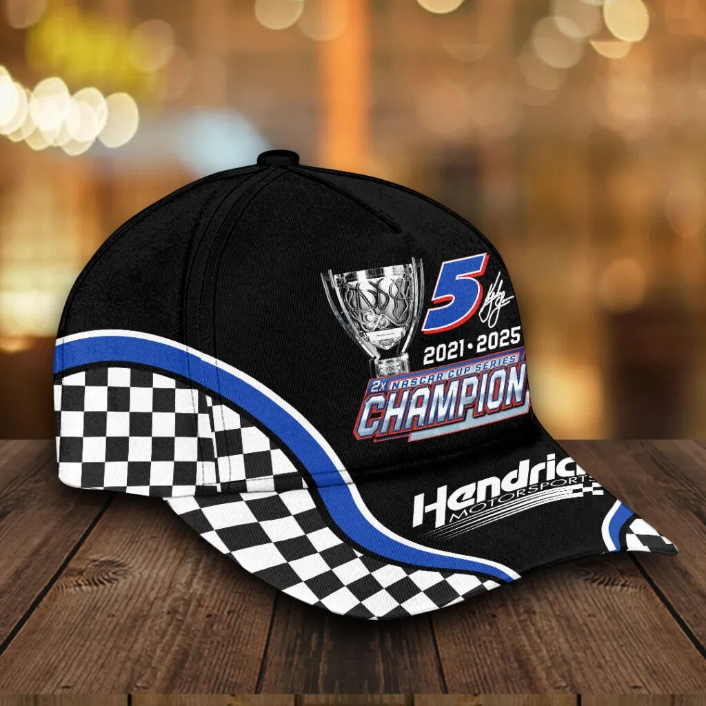 Kyle Larson 2025 Cup Series Champion Classic Cap, Gift For Fans