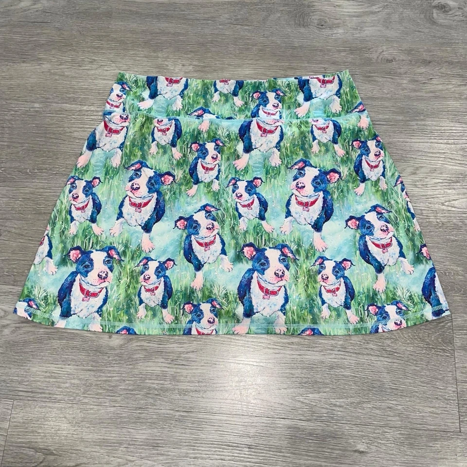 Falda corta elástica Leoma Lovegrove para perros cachorro golf pickleball XL para mujer Foto 2 de 4