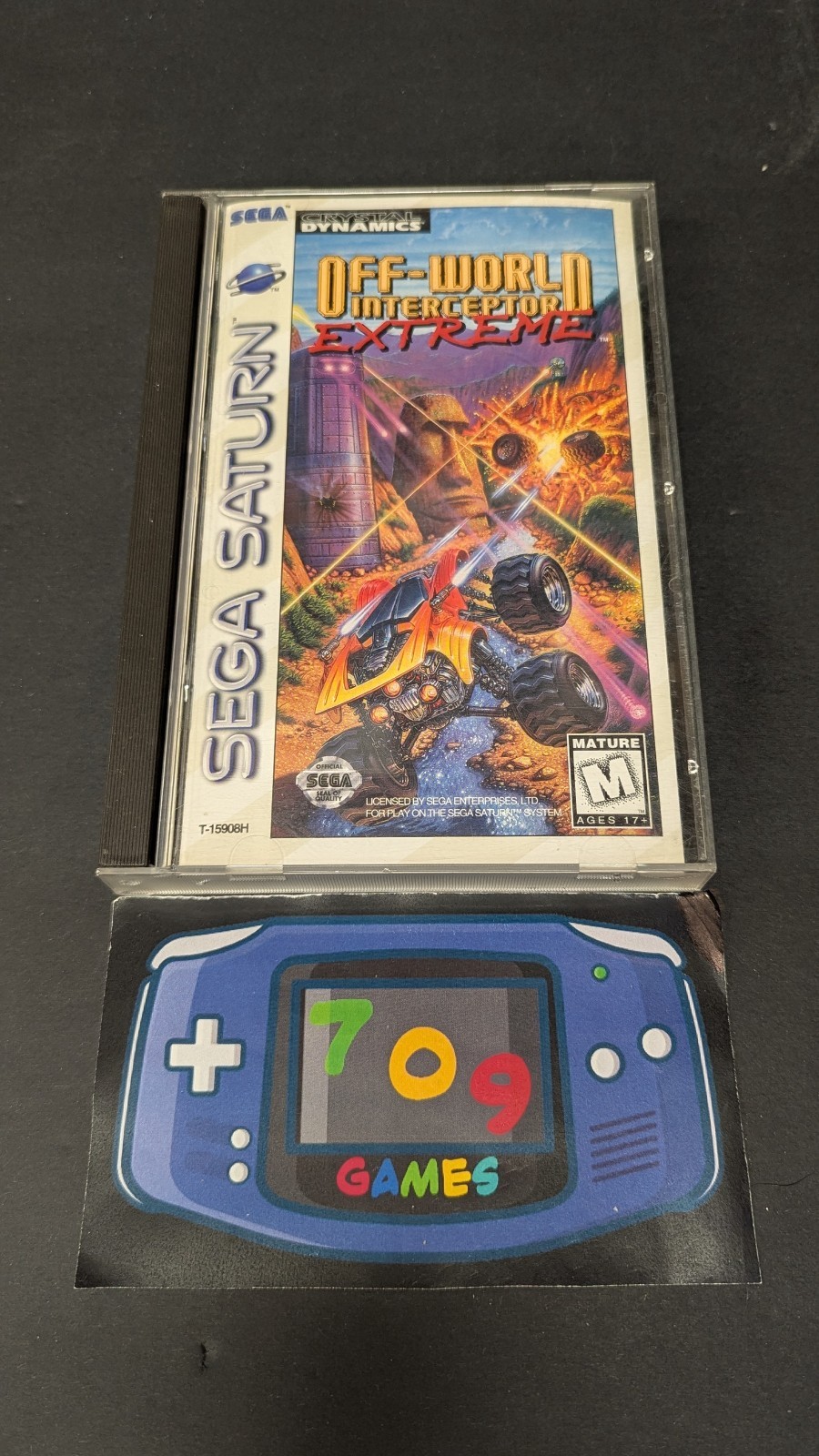 Off-World Interceptor Extreme (Sega Saturn, 1996) CIB Complete