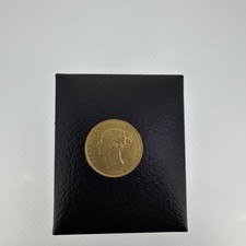 1861 Gold Half Sovereign Queen Victoria Young Head Shield Back
