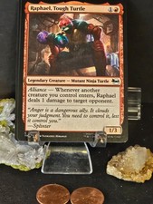 MTG Raphael Tough Turtle #104 TMT Legendary Creature TMNT Ninja Mutant NON-FOIL