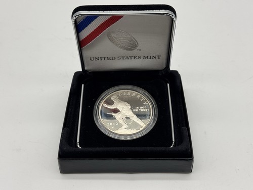 2012 W Infantry Soldier Commemorative Proof Silver Dollar BOX/COA - Picture 2 of 11