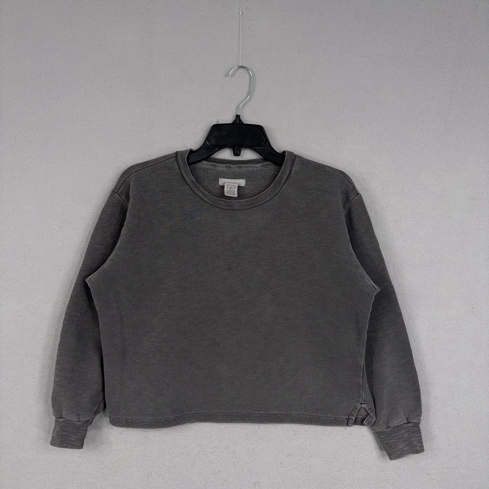 Outerknown Sweatshirt Womens Small Gray Organic Cotton Crewneck Pullover