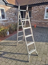 Aluminium Multifunction Step Ladder and Ladder  ( Free Local Delivery PE12 )