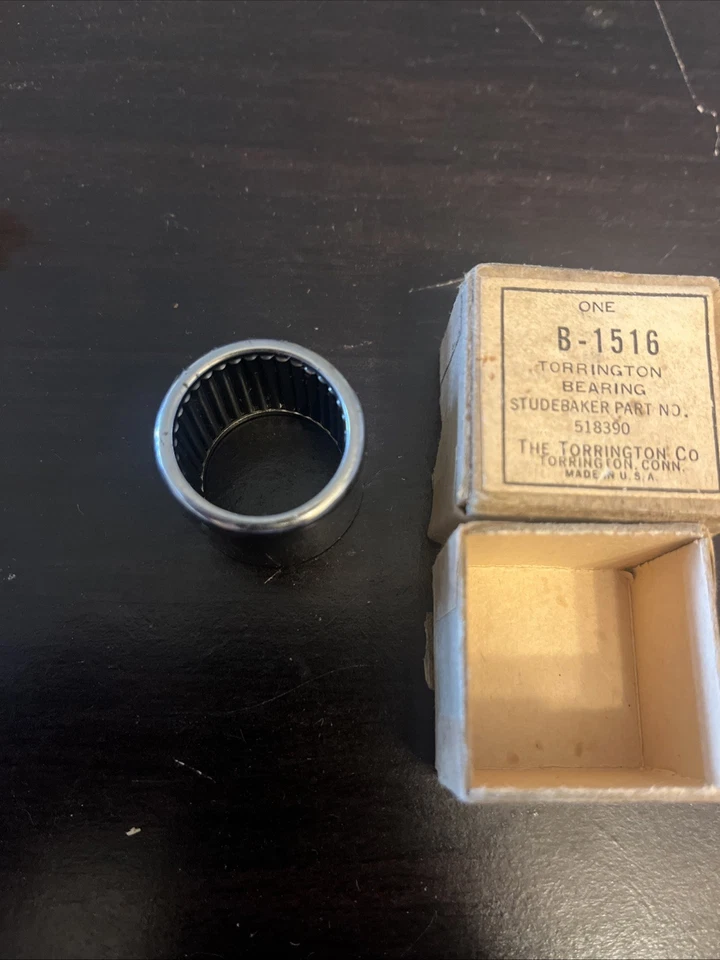 NOS Torrington B-1516 Bearing Studebaker Part 518390 USA Made NIB VTG - Image 3 of 4