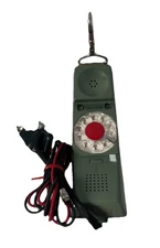 Vintage Northern Telecom Lineman Test Phone Rotary Telephone Butt Set RD 1987