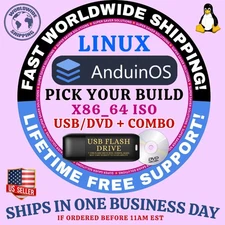 ANDUIN Linux OS | LATEST BUILDS ISO | DVD, USB, COMBOS | FAST SHIPPING