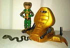 Vintage 1986 GI Joe ARAH Cobra Serpentor V1 W/Air Chariot  Hasbro