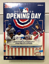 2022 Topps Opening Day Factory Sealed Blaster Box 22 Packs/7PK Cal Raleigh