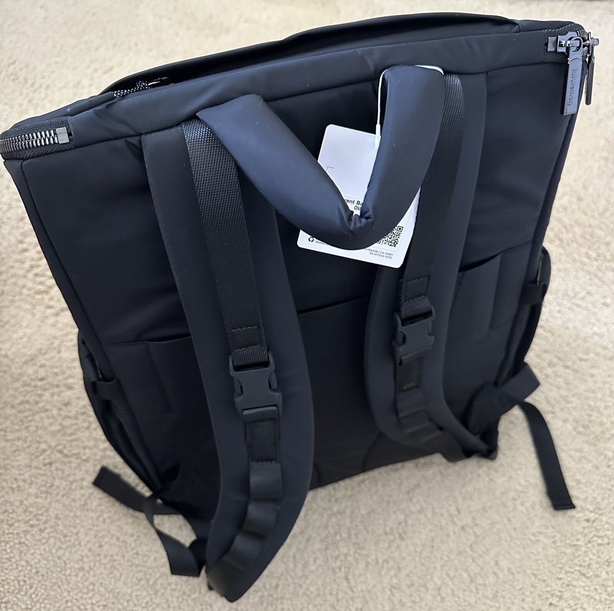 NWT Lululemon New Parent Diaper Mommy Backpack 17L Black/Trench