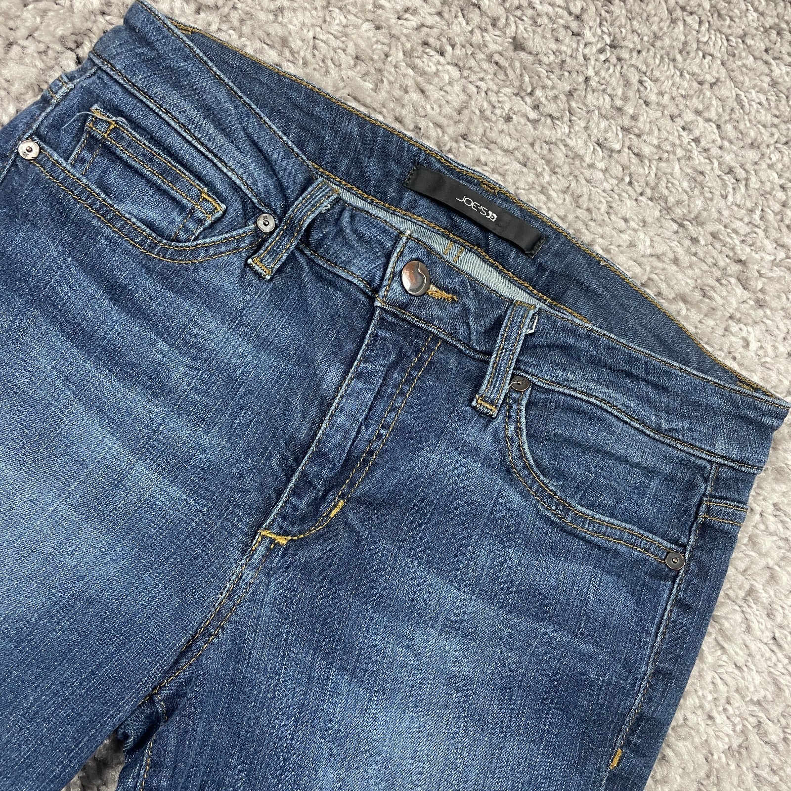 Joe's Jeans Andrea Skinny Ankle Women's Size 29 MidRise Dark Wash