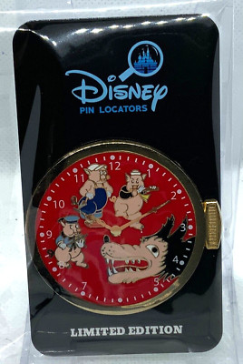 Disney Shopping 2010 3 Little Pigs Watch LE 250 pin
