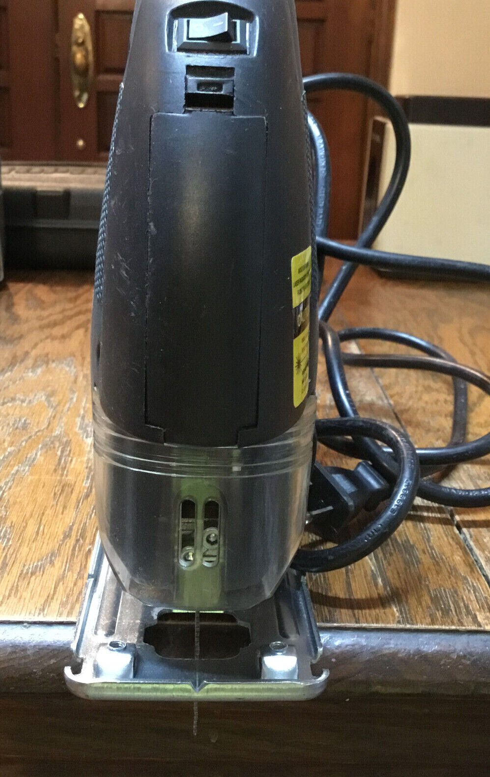 King Craft 5.5 Amp Variable Speed Orbital Jigsaw with Laser, Blade