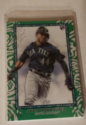 15 Julio Rodriguez 保つ auto TOPPS mlb