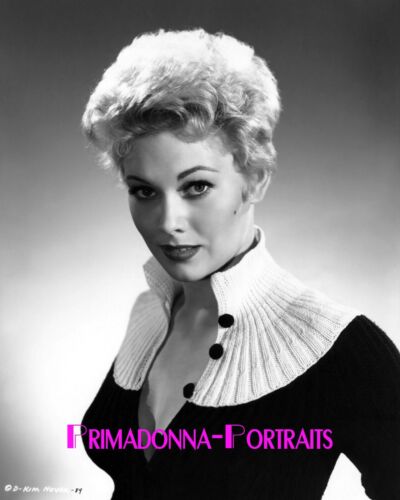 Kim Novak 8x10 Lab Photo 1950s Busty Beautiful Glamour Actress Portrait