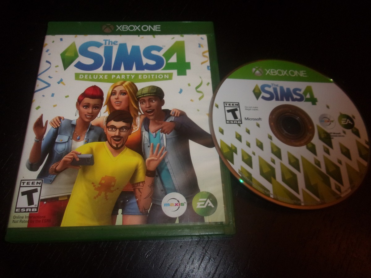 The Sims 4 Deluxe Party Edition - Xbox One [video game