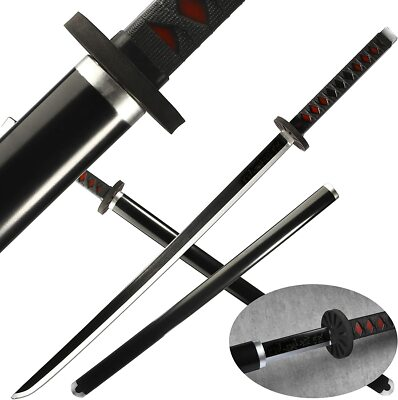 #ad 40quot; Foam Cosplay Demon Slayer Kamado Tanjirou#x27;s Katana Sword amp; Scabbard NEW $32.00