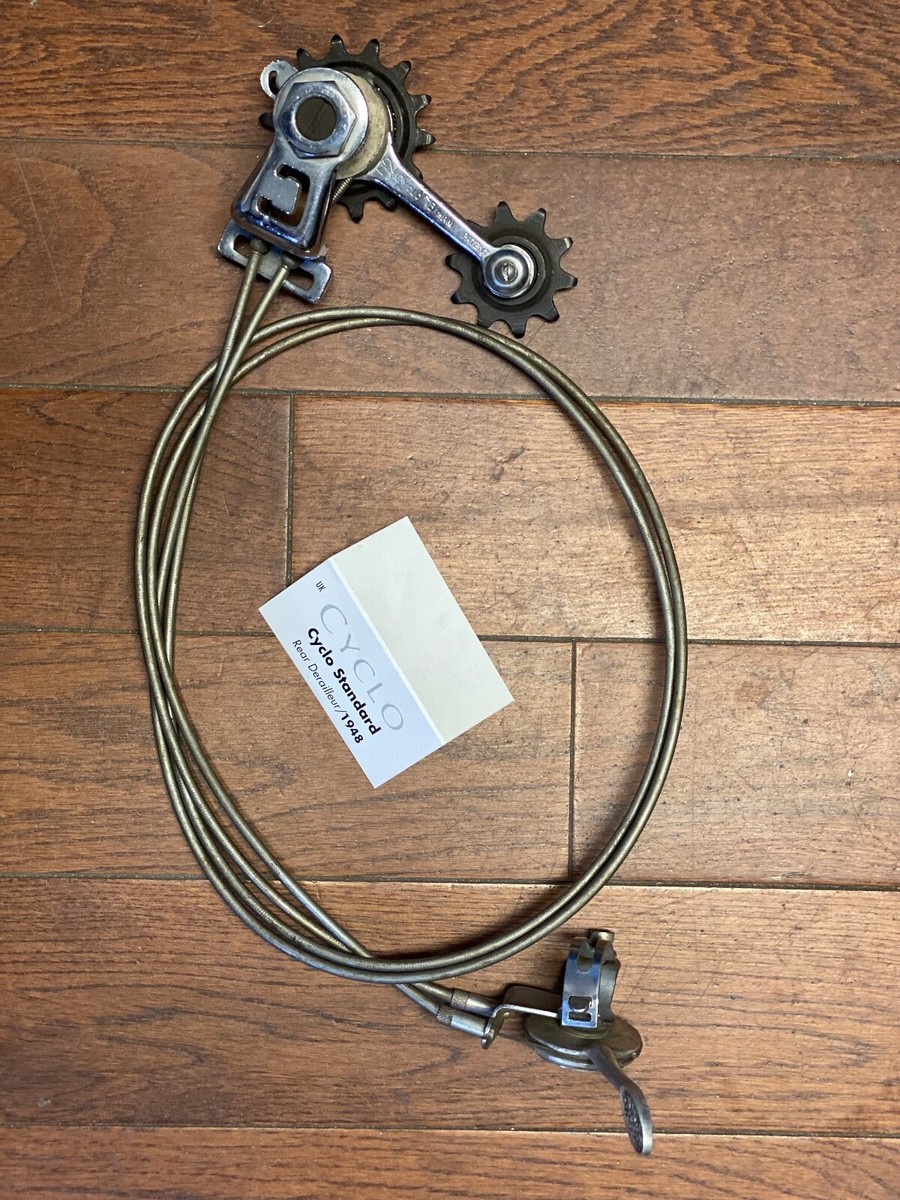 Dérailleur Ar CYCLO 4 V Acier Complet Vintage 1935/1948 Pour Vélo – Occasion Fonctionnel
