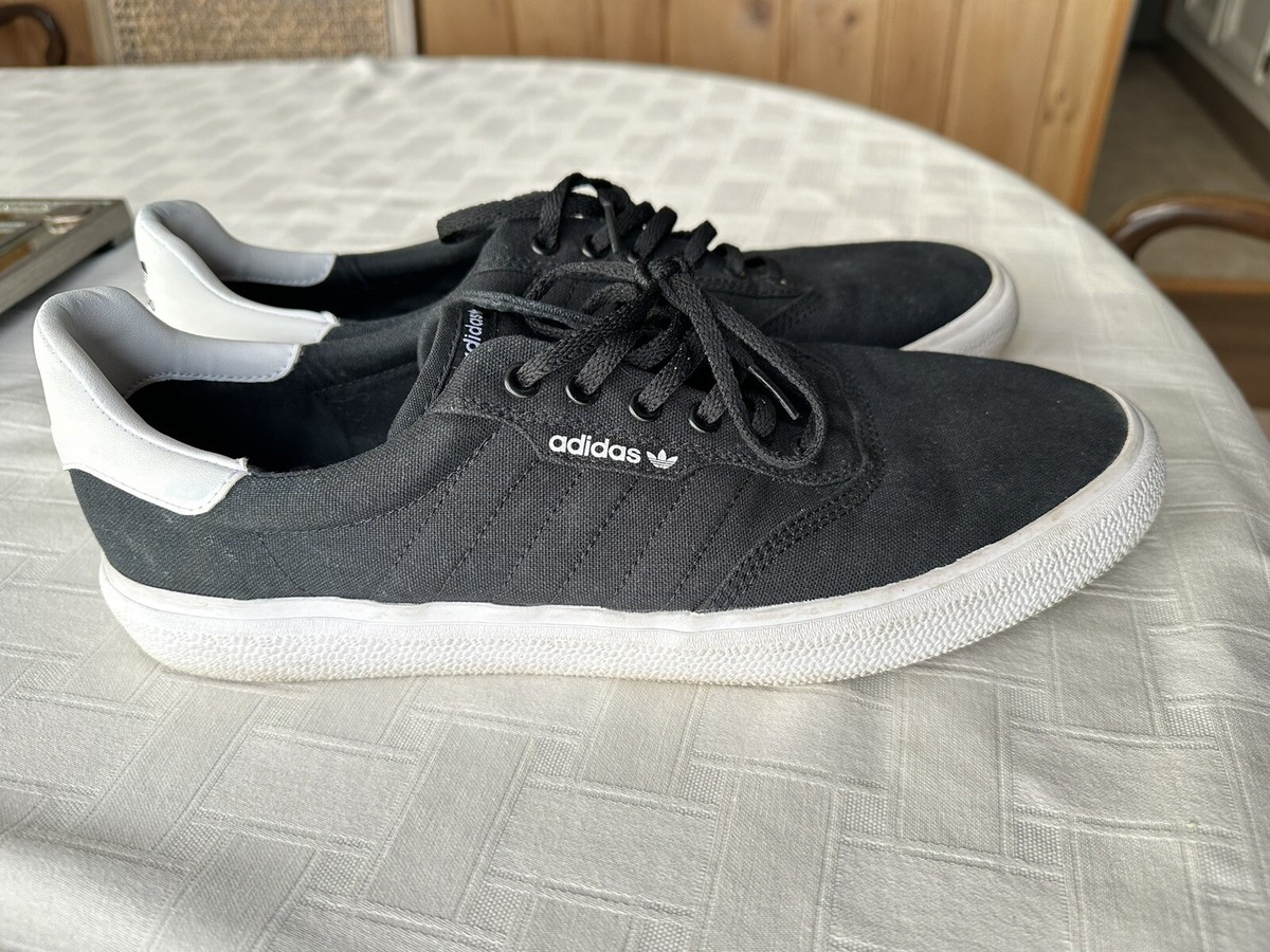 Adidas skateboarding 3mc vulc shoes black white best sale grey