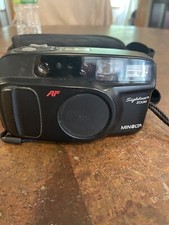 Vintage Minolta Sightseer Zoom 35mm Point Shoot Film Camera