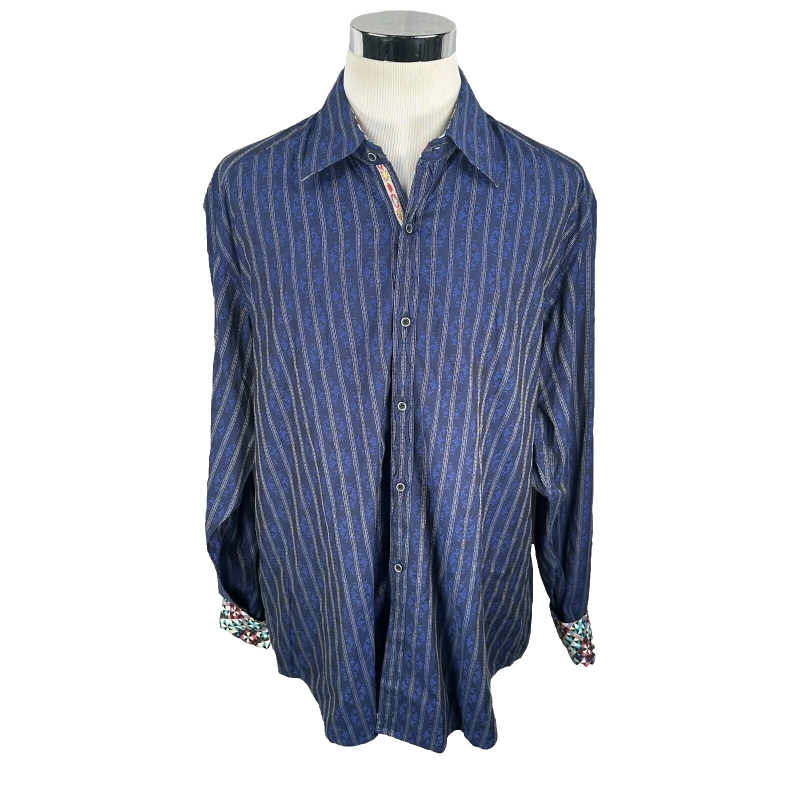 Мужские рубашки Robert Graham большого и высокого роста размер 2XL