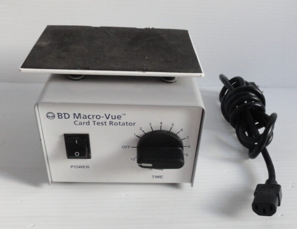 Rotateur Pour Test De Carte BD Macro-Vue 278051 - Matériel Médical D'occasion