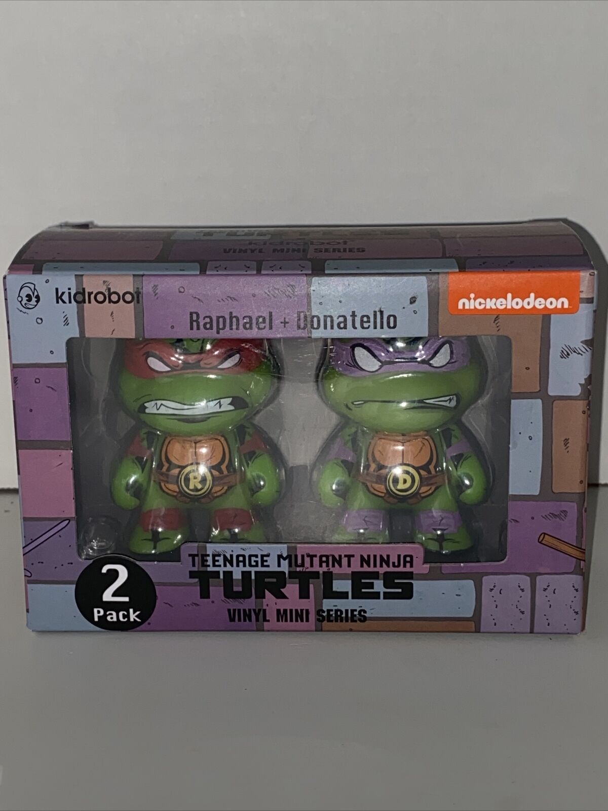 Kit Raphael e Donatello - Tartaruga Ninja - MiniCo - IMMER