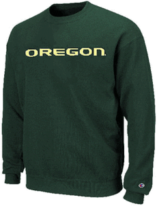 oregon ducks men's sweatshirt