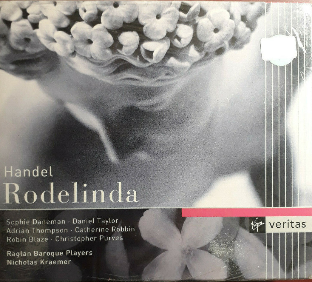 HANDEL KRAEMER DANEMAN- RODELINDA *3 CD BRAND NEW SEALED NUOVO SIGILLATO RARE
