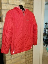 Columbia Fleece Hooded Jacket/Sherpa Lined/Pink/Youth Size LG