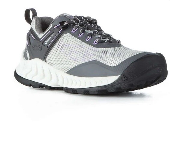 Scarpe KEEN DONNA NXIS EVO ESCURSIONISMO IMPERMEABILI 1025913 acciaio lavanda tg 6 5 US