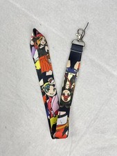 Pokemon Black Nylon Lanyard PK3 1" x 19" inch lanyard