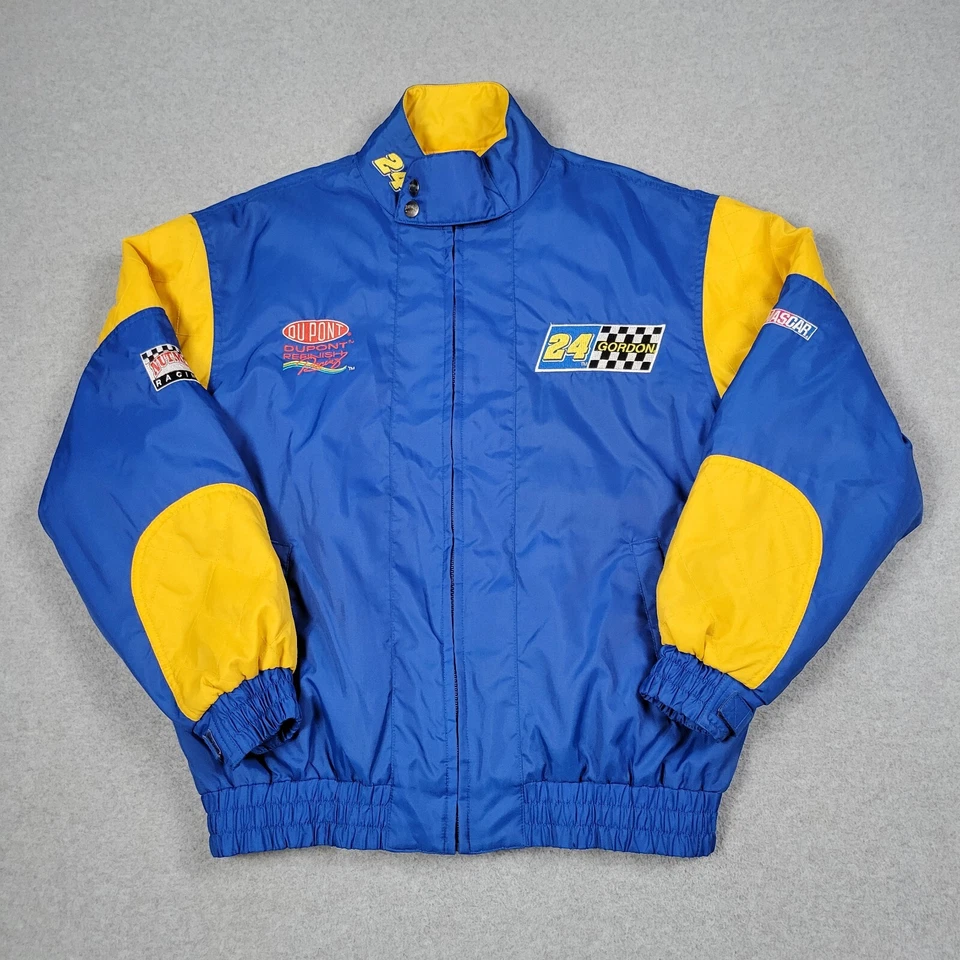 Chaqueta Jeff Gordan Para Hombre Mediana Nuez moscada Carreras 24 Hendrick Motorsports Bordada Foto 2 de 4