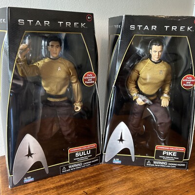 Star Trek - Command Collection - Sulu & Pike - 11 Inches Tall