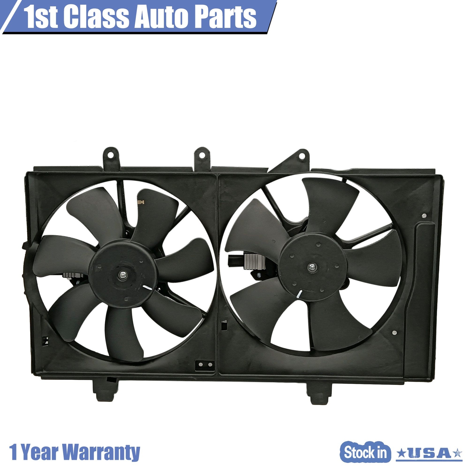 Spectra Premium Dual Radiator and Condenser Fan Assembly fit Chrysler Dodge
