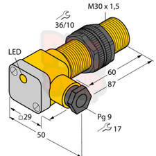 TURCK NI20U-P30SK-AP6X 1646700 Inductive sensor New in Box 1PCS