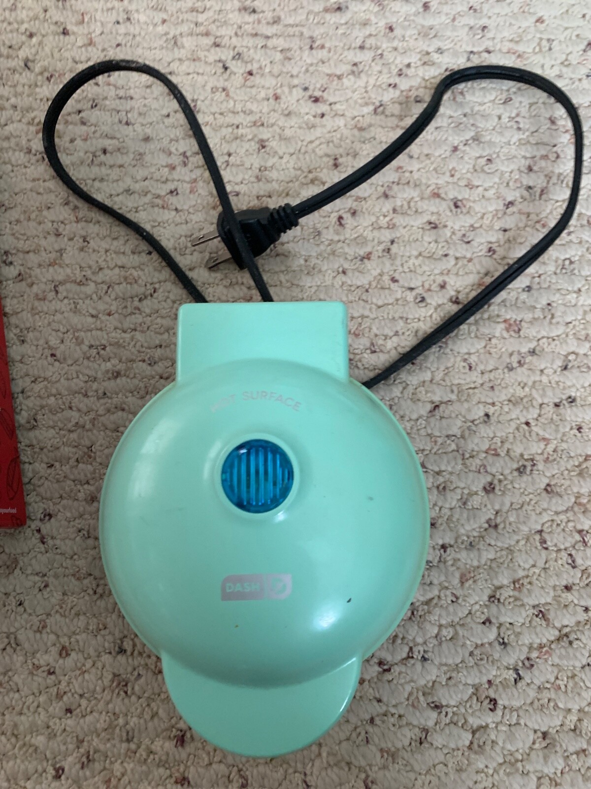 Dash Mini Waffle Maker Compact Fast Nonstick Pancake Iron  -image