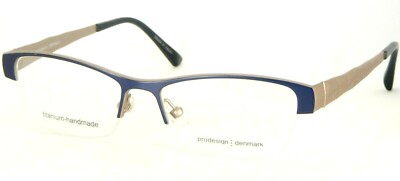 PRODESIGN DENMARK 5325 3431 Matte Blaue Brille 52-16-140mm ''READ''